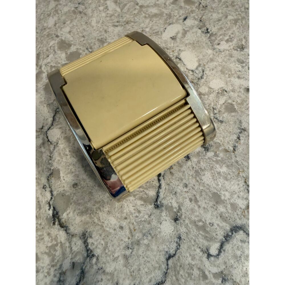 Vintage Westclox Travel Alarm Clock Roll Top JL - Picture 5 of 8
